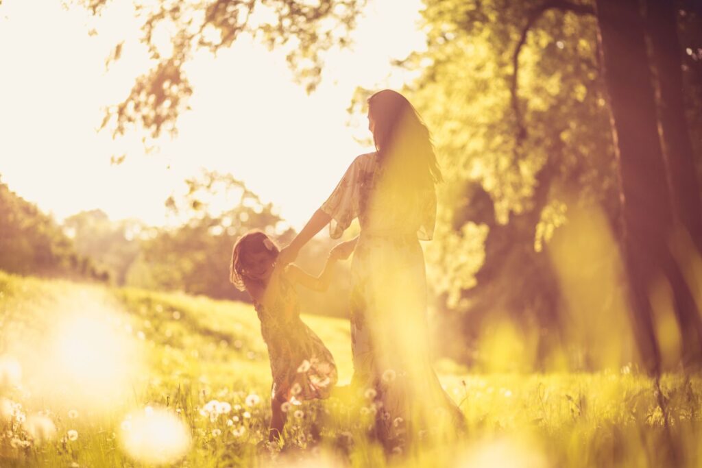 Freude haben mit Natur - Tanzen in der Natur