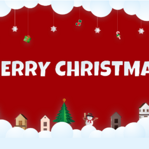 Wertgutschein für den Onlineshop (Weihnachten)